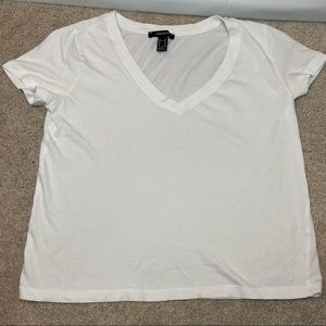 Forever 21 white v neck
